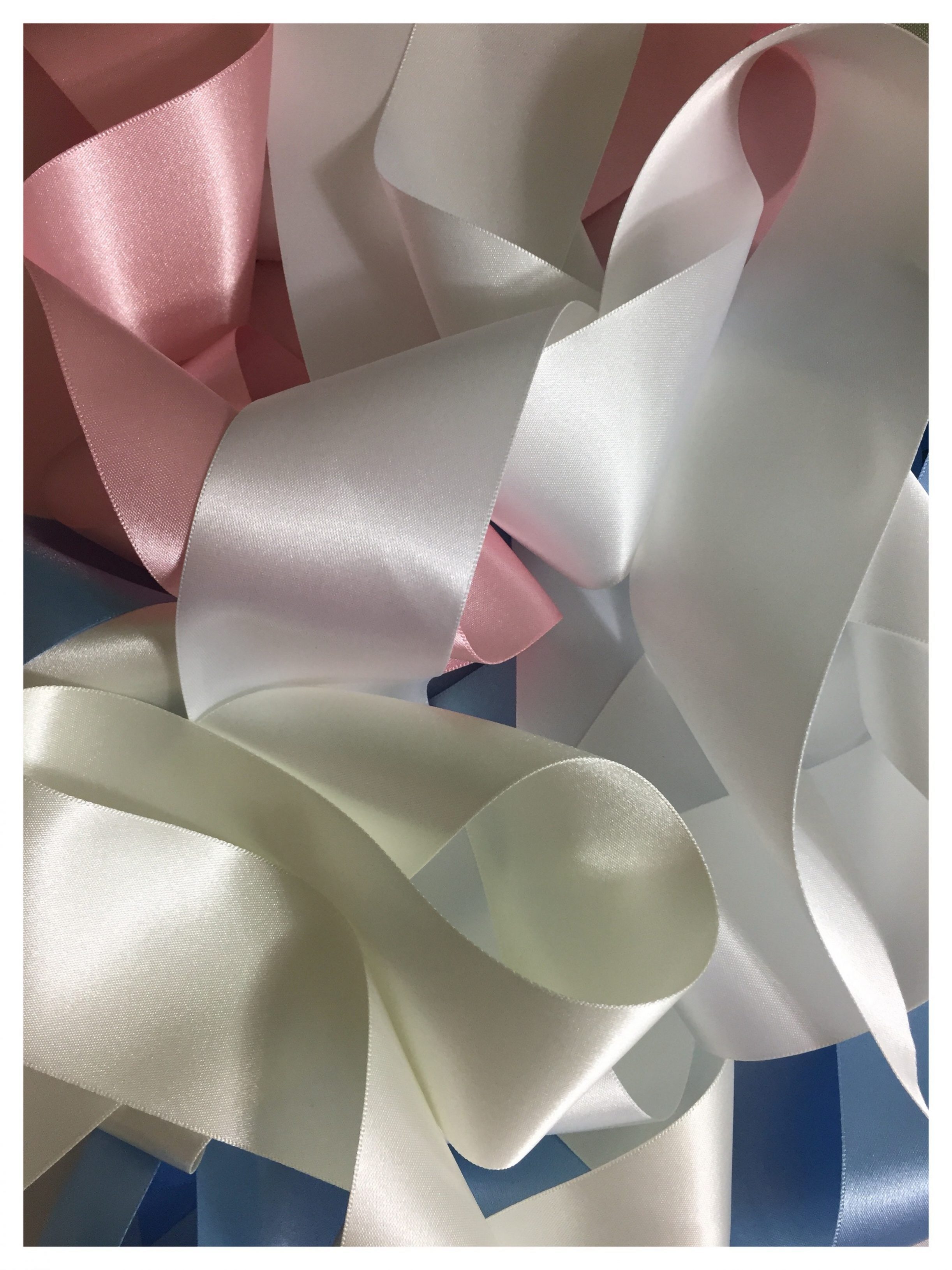 Double faced satin discount ribbon sash