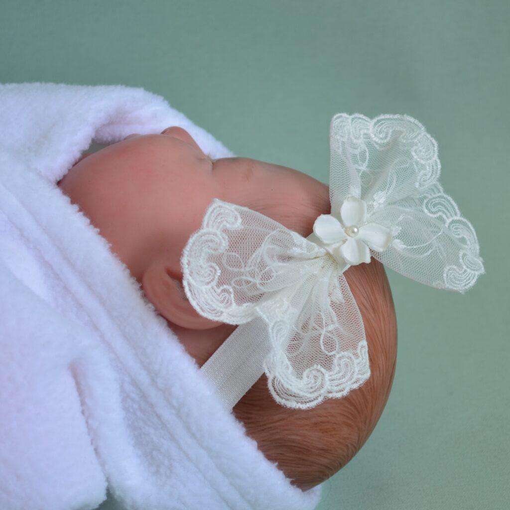 Eilish Christening Headband Christening Elegance